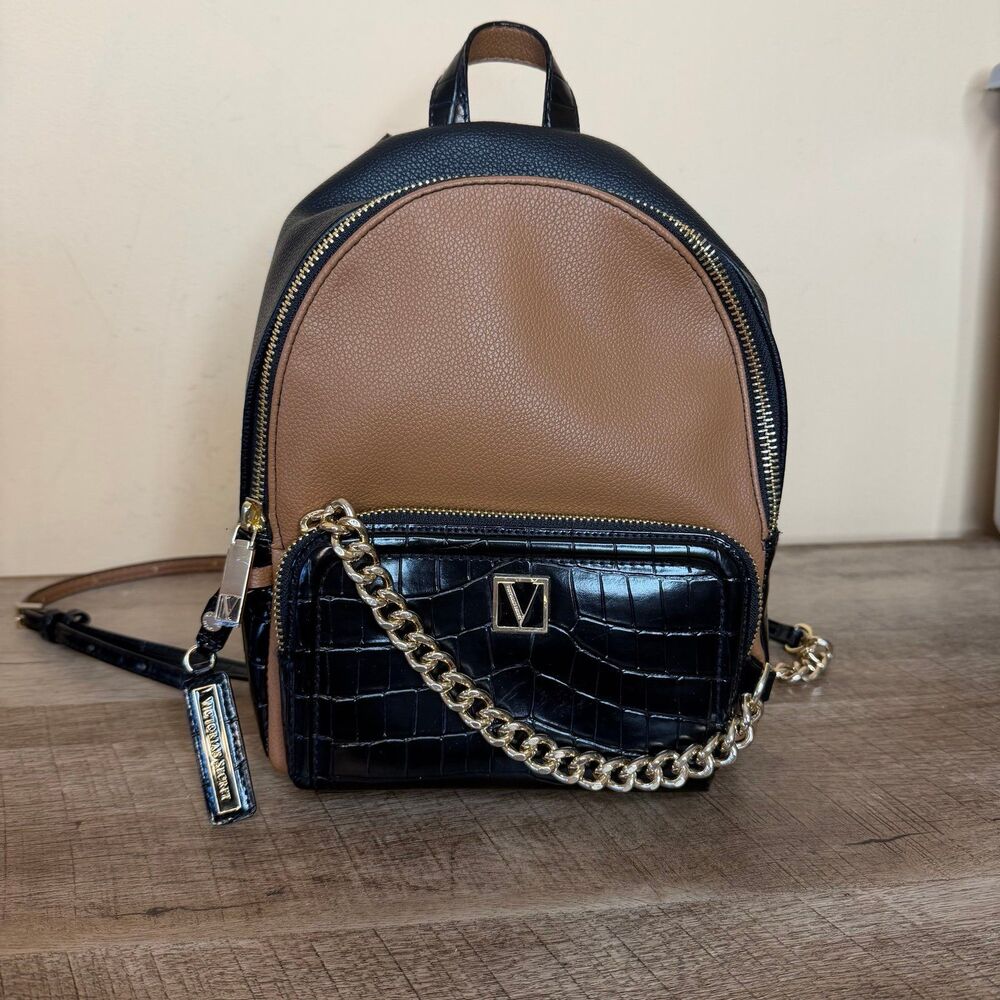 Victoria's Secret The Victoria Small Backpack Croc Colorblock